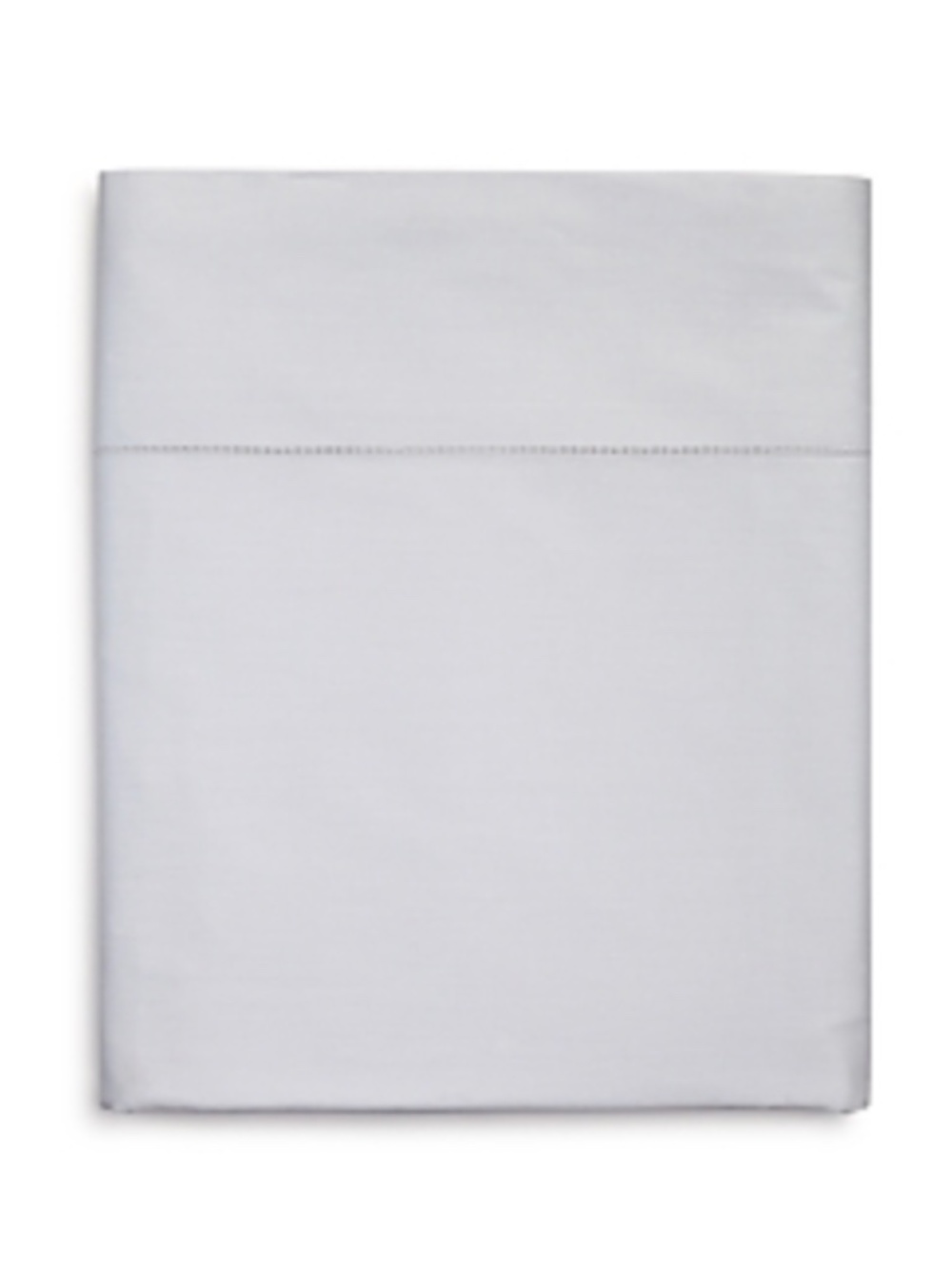 Hudson Park Collection Egyptian Percale Flat Sheet, Twin - Color: cloud